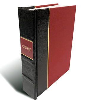 Carrie by Stephen King Leather-Bound Hardcover Rebinding (PREORDER)