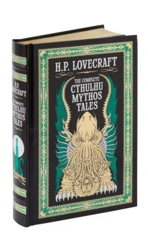 The Complete Cthulhu Mythos Tales of H.P. Lovecraft Leather-Bound Collectible Hardcover (PREORDER)