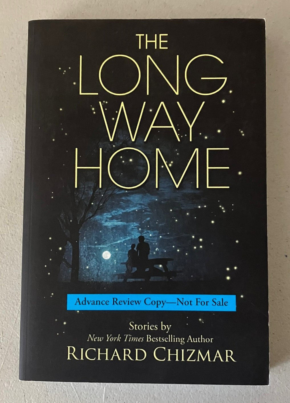 THE LONG WAY HOME by Richard Chizmar (Rare ARC/Proof - Cemetery Dance)