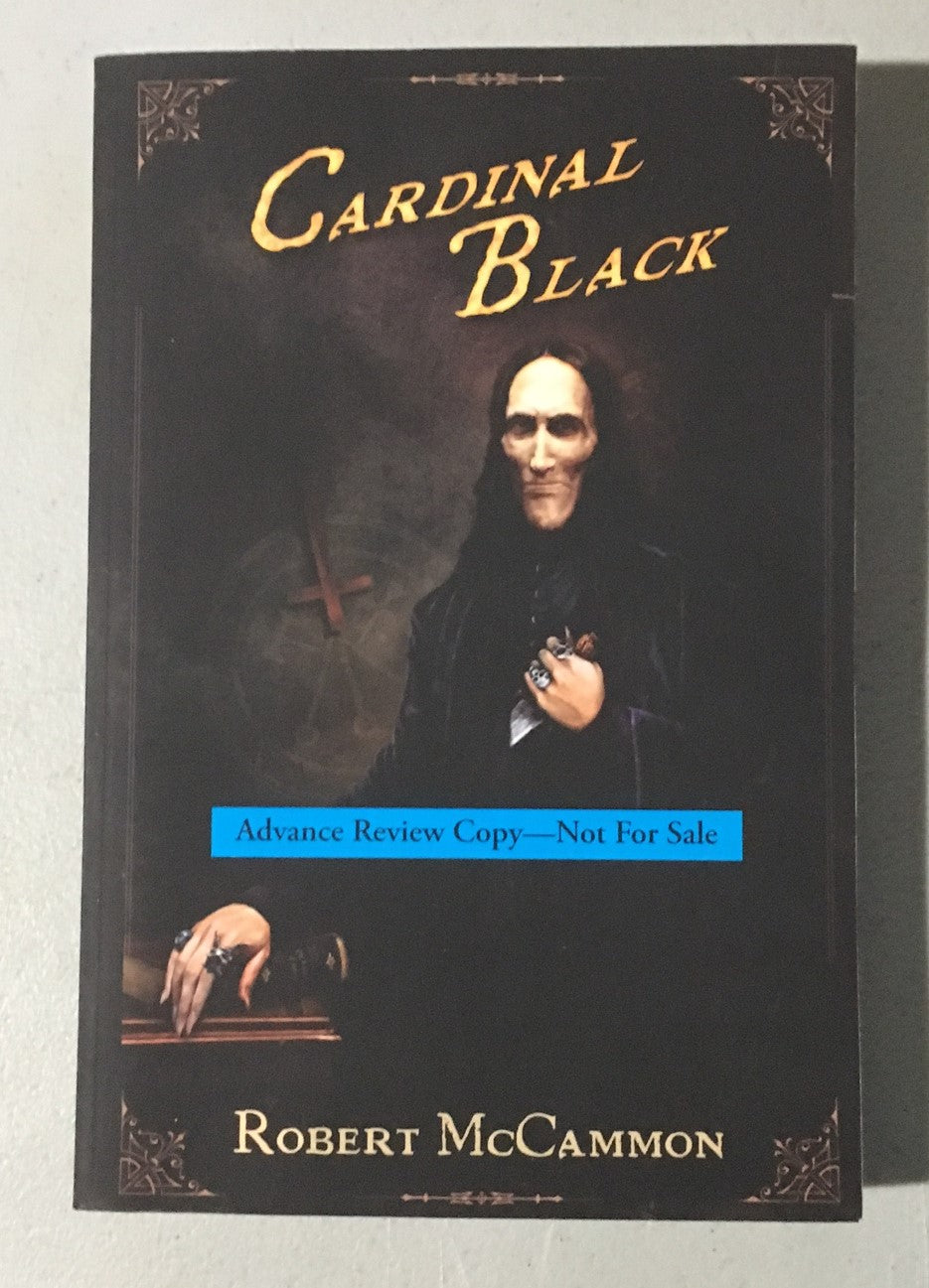 Cardinal Black by Robert McCammon (Rare ARC/Proof - Cemetery Dance)