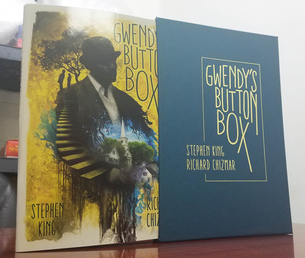 HOLIDAY SPECIAL 2 - Gwendy's Button Box Stephen King Richard Chizmar First Edition Signed Hardcover Housed in Limited Edition Slipcase