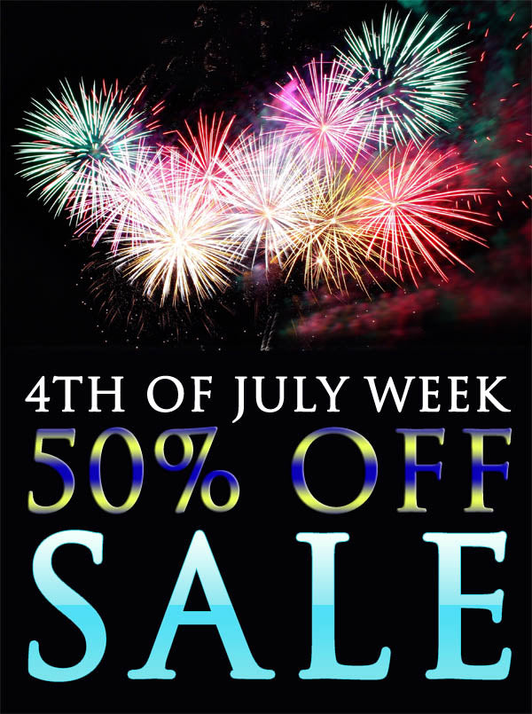 50% OFF All Dark Regions Press Products During 4th of July Week!