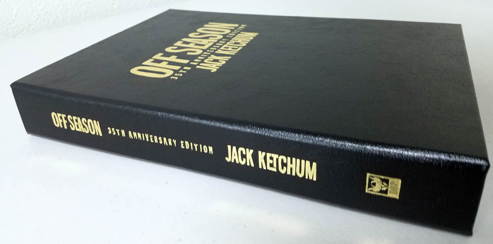 Extra Deluxe Lettered Hardcovers of Off Season 35th Anniversary Edition by Jack Ketchum