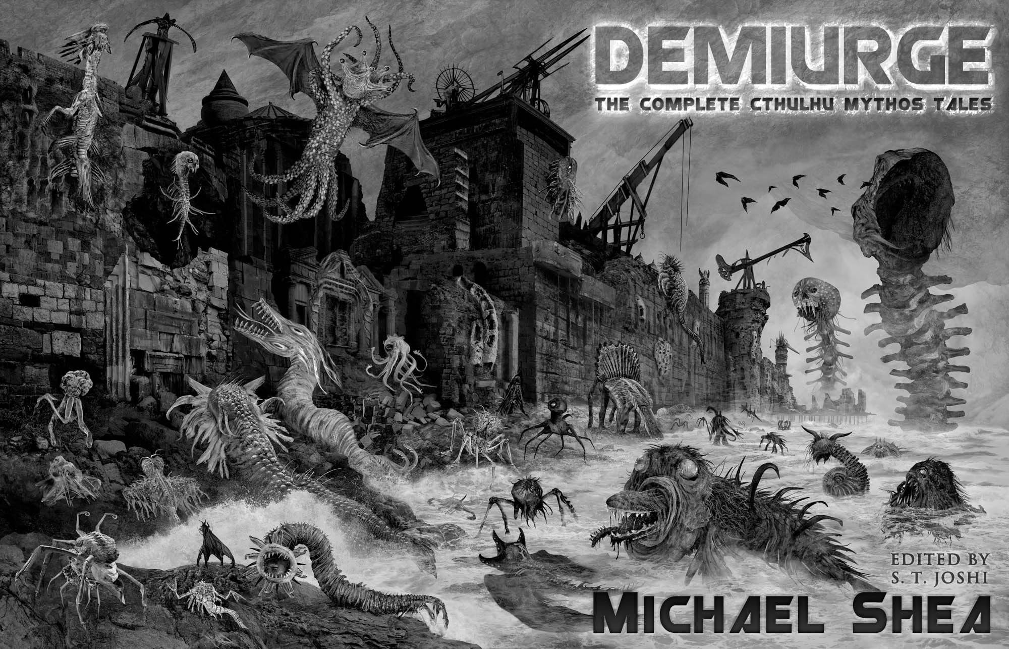 Exclusive Collectors Club Signed Hardcover of Demiurge: The Complete Cthulhu Mythos Tales of Michael Shea