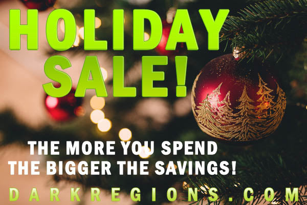 Holiday SALE from Dark Regions Press - Save Up to $200 Off Your Order!