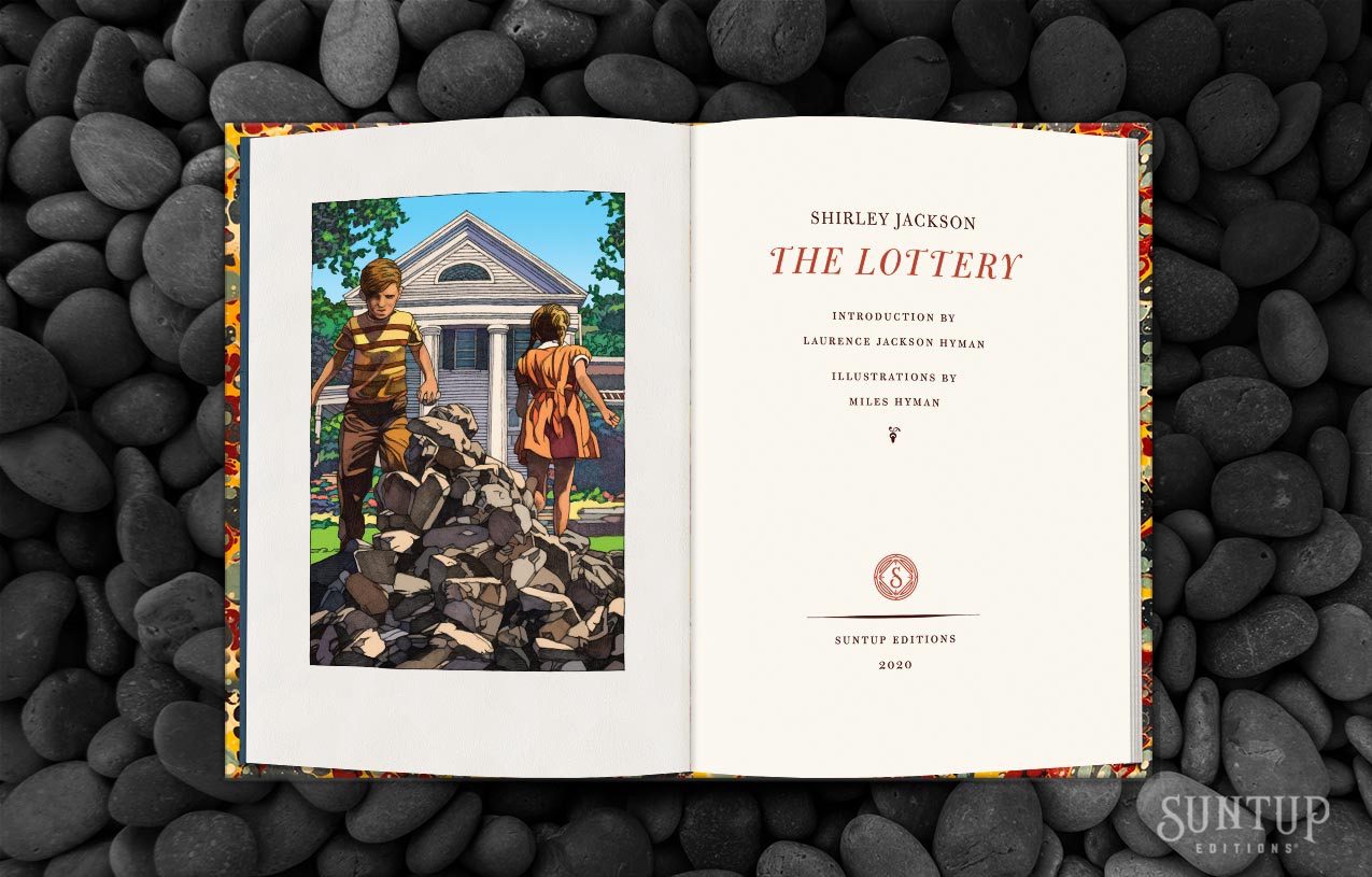 BREAKING - The Lottery by Shirley Jackson Signed & Numbered Hardcover - 3 Copies Available on a First-Come First-Serve Basis by Contacting Us