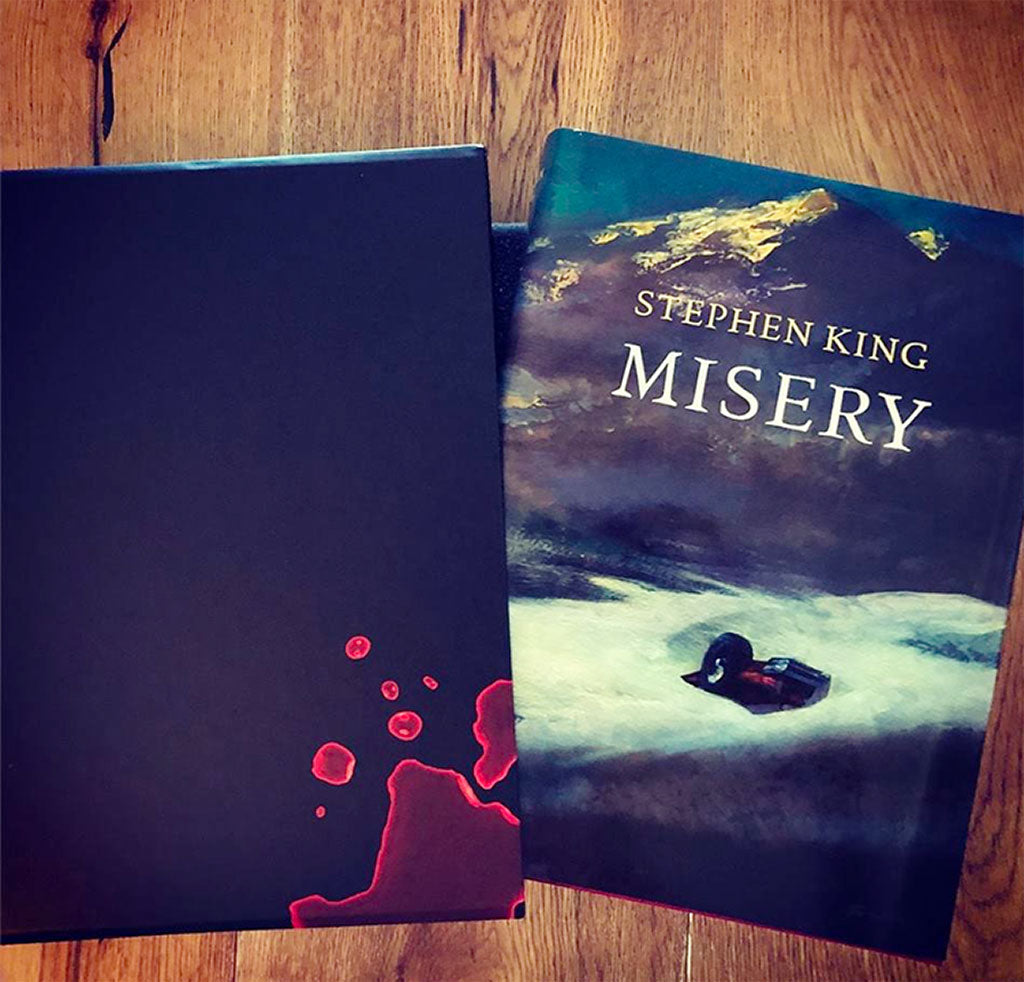 Stephen King's Misery Limited Slipcased Artist Gift Edition Going to One Lucky Dark Regions Press Customer by April 30th!