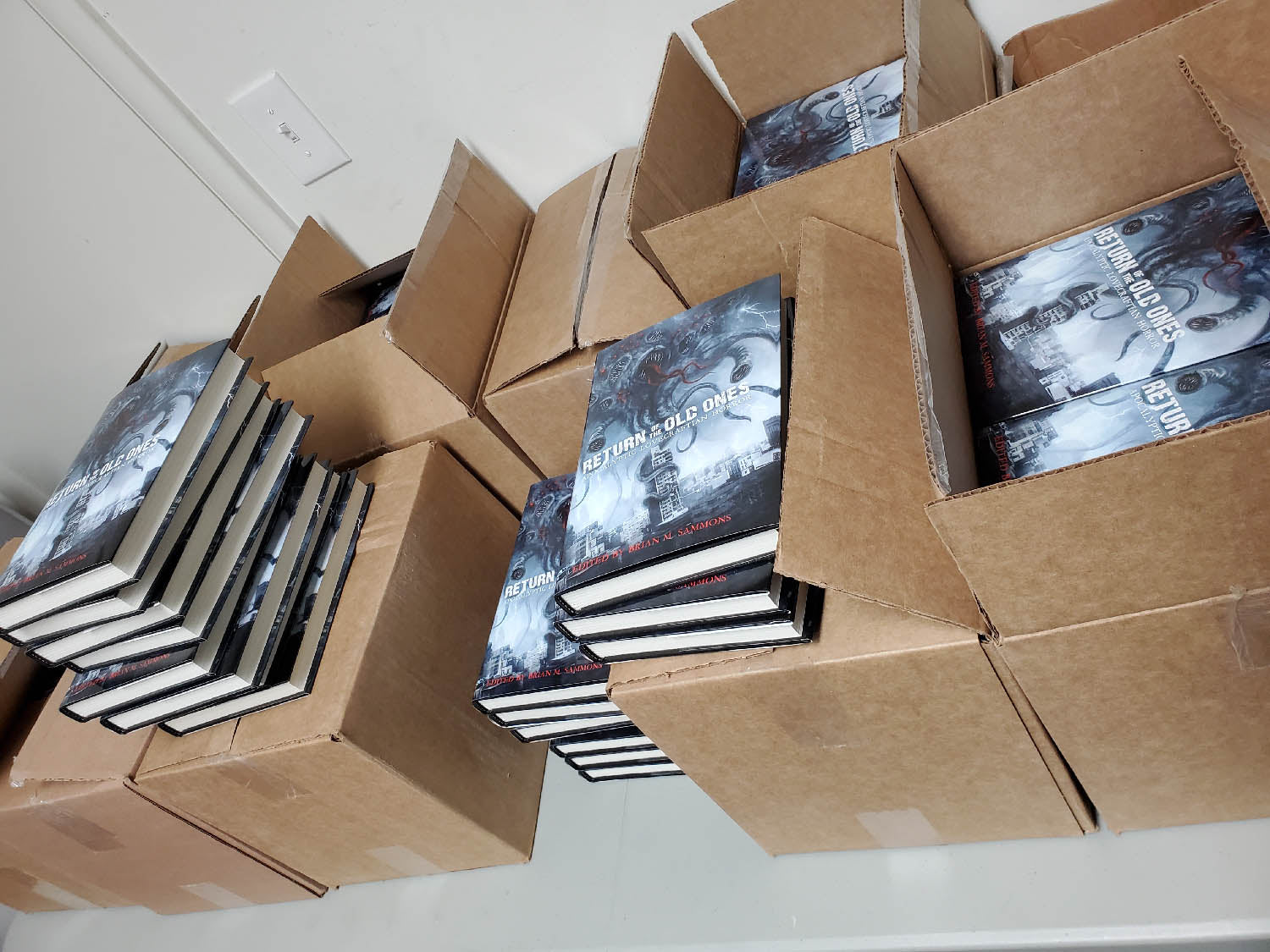 Return of the Old Ones Deluxe Signed Hardcover Shipping Now!