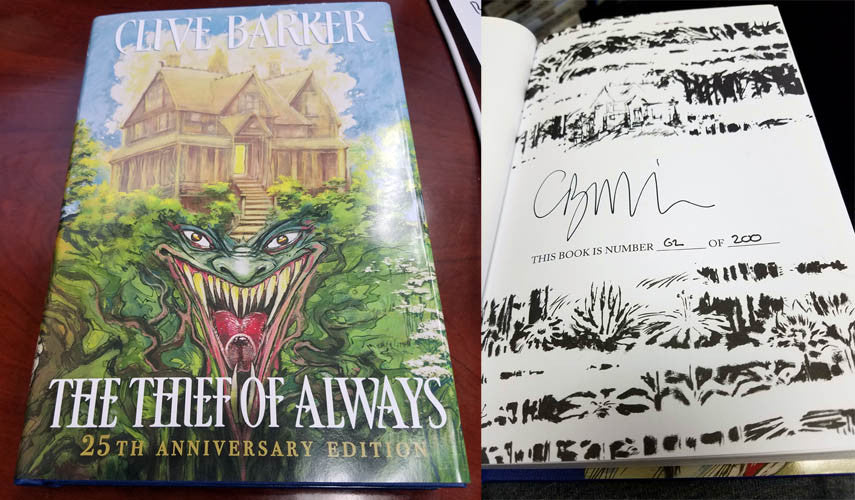 Win The Thief of Always 25th Anniversary Edition by Clive Barker This Week!
