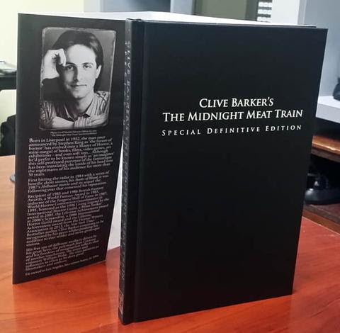 WEEKEND SALE - Win Clive Barker's The Midnight Meat Train Deluxe Hardcover