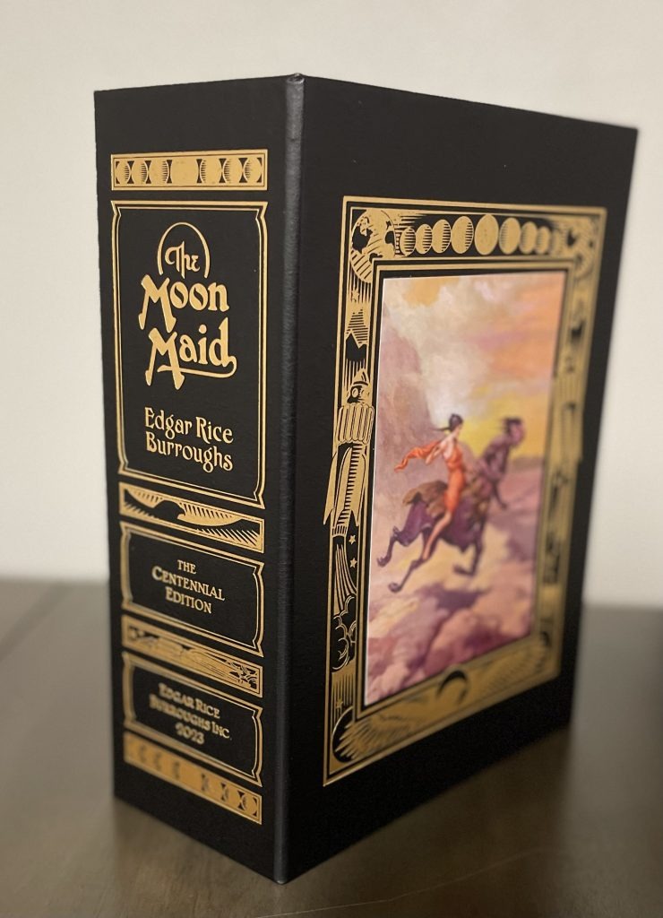 The Moon Maid by Edgar Rice Burroughs - The Centennial Edition Signed PC Hardcover Set