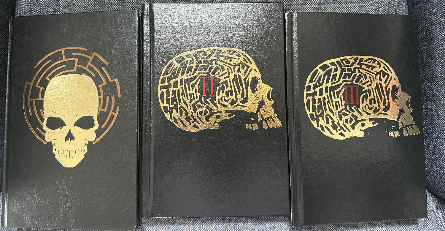 Black Labyrinth Books I, II and III Signed Numbered Hardcover Set