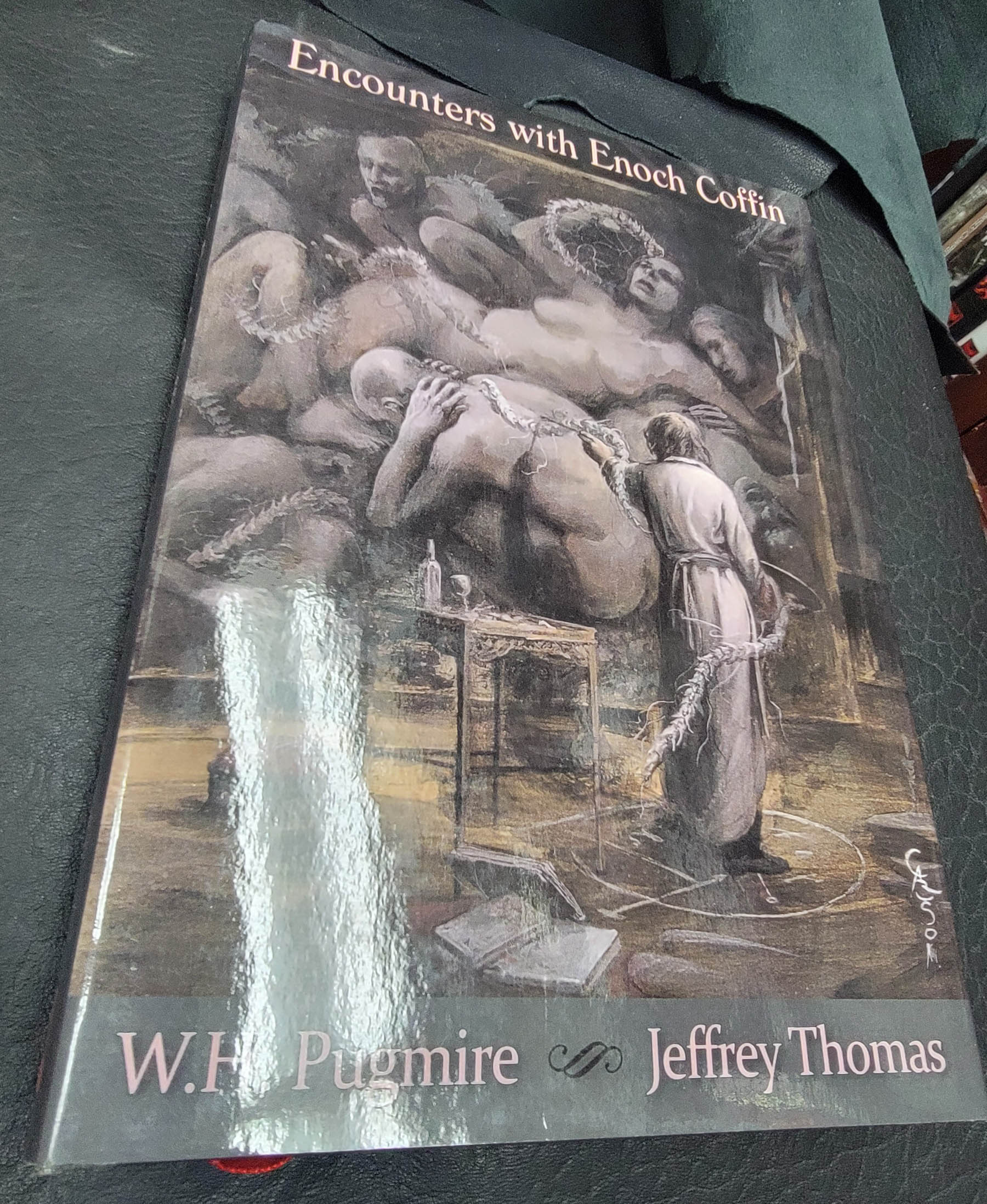 Encounters with Enoch Coffin by W.H. Pugmire and Jeffrey Thomas Signed Limited PC Hardcover