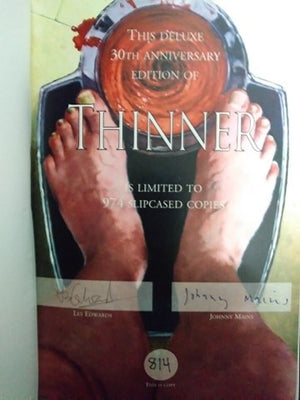 Thinner by Stephen King Signed and Numbered Slipcased Hardcover