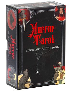 Horror Tarot Card Deck and Guidebook (PREORDER)