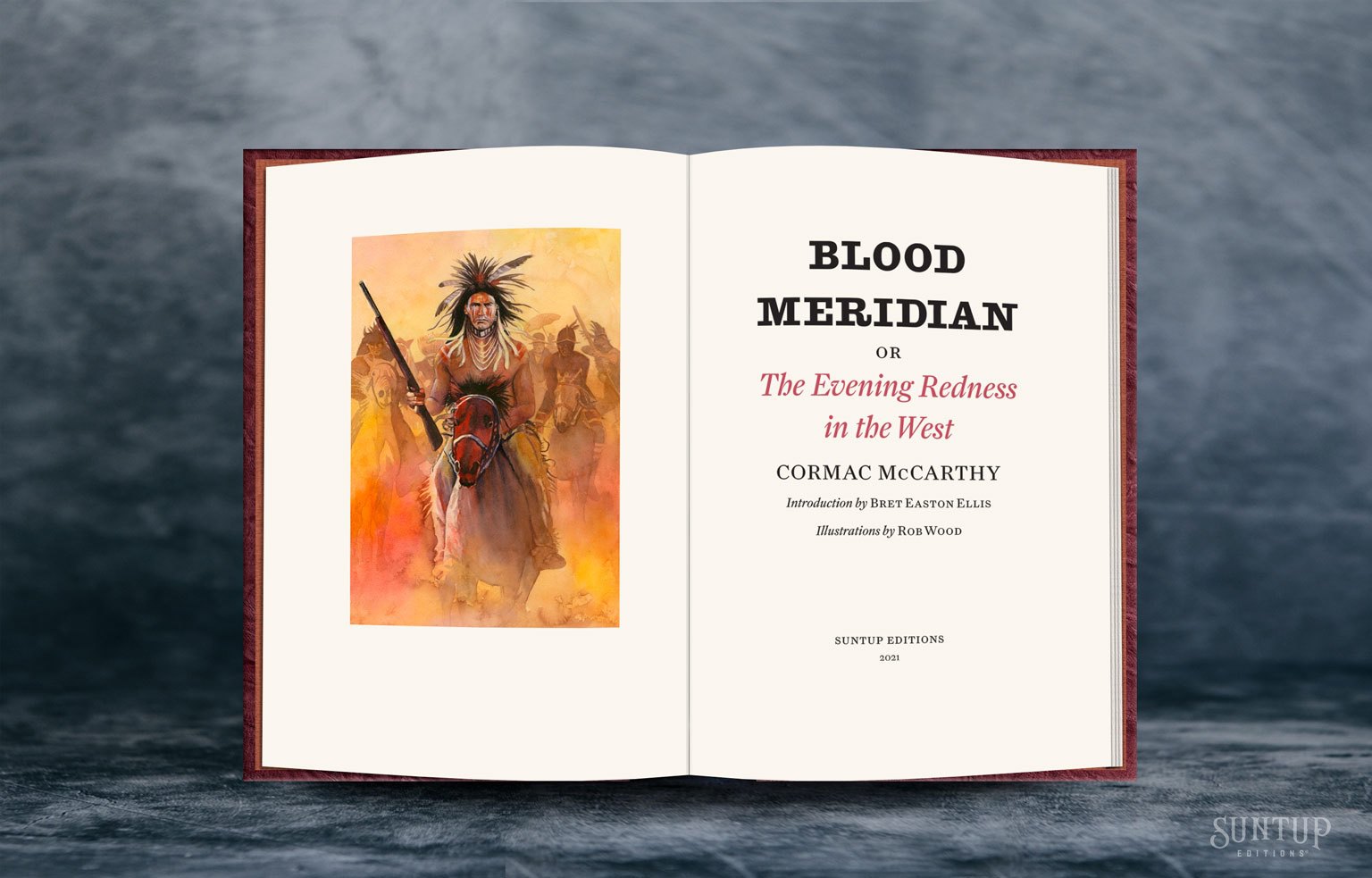 Blood Meridian by Cormac McCarthy Signed & Numbered Traycased Hardcove -  Dark Regions Press