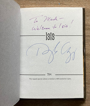 ISIS by Douglas Clegg (Rare Signed/Limited HC - Cemetery Dance)