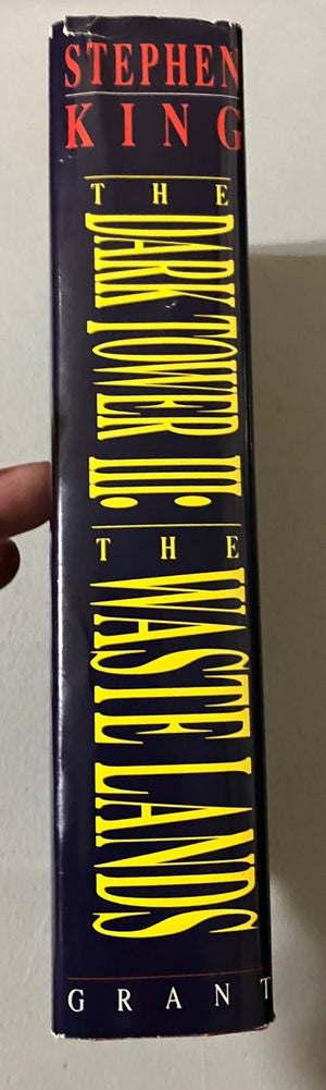Dark Tower III: The Wastelands by Stephen King (Rare 1st Edition HC - Grant)