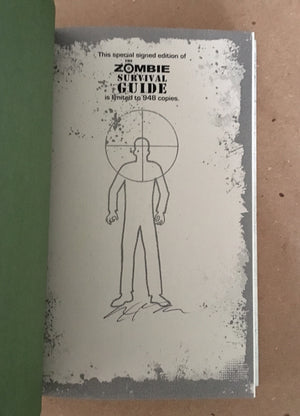 The Zombie Survival Guide by Max Brooks (Signed Limited Edition Cemetery Dance HC)