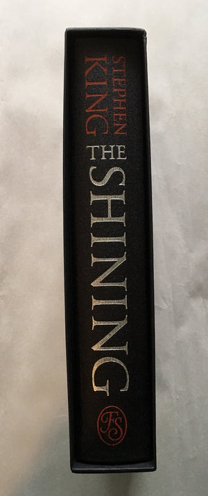 The Shining by Stephen King (Rare Folio Society Slipcased HC - dinged copy)