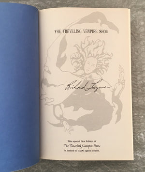 The Traveling Vampire Show by Richard Laymon Signed & Numbered Hardcover