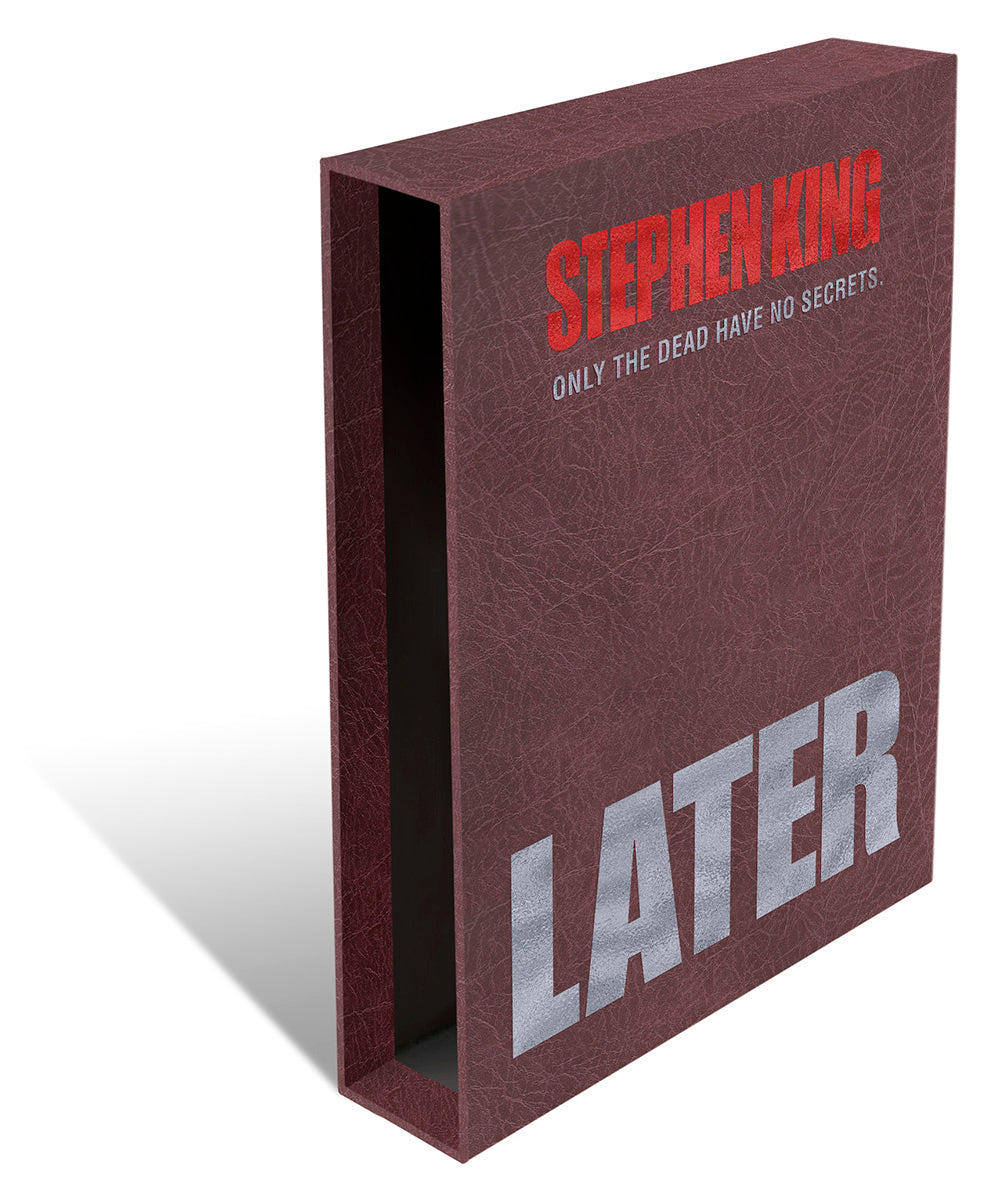 Later by Stephen King Special Limited Edition Slipcase - PREORDER