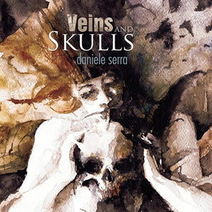 Veins and Skulls Daniele Serra Art Book with Signed Book Board