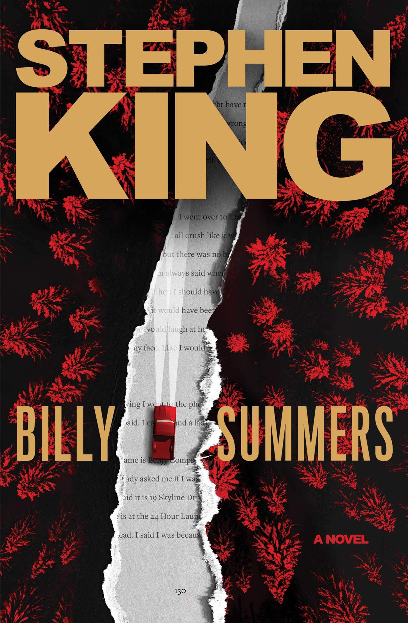 Billy Summers by Stephen King Trade Hardcover