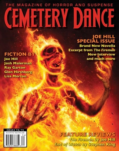 Joe Hill Double Issue Cemetery Dance Magazine Signed Limited Edition