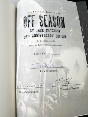 Off Season 35th Anniversary Edition by Jack Ketchum