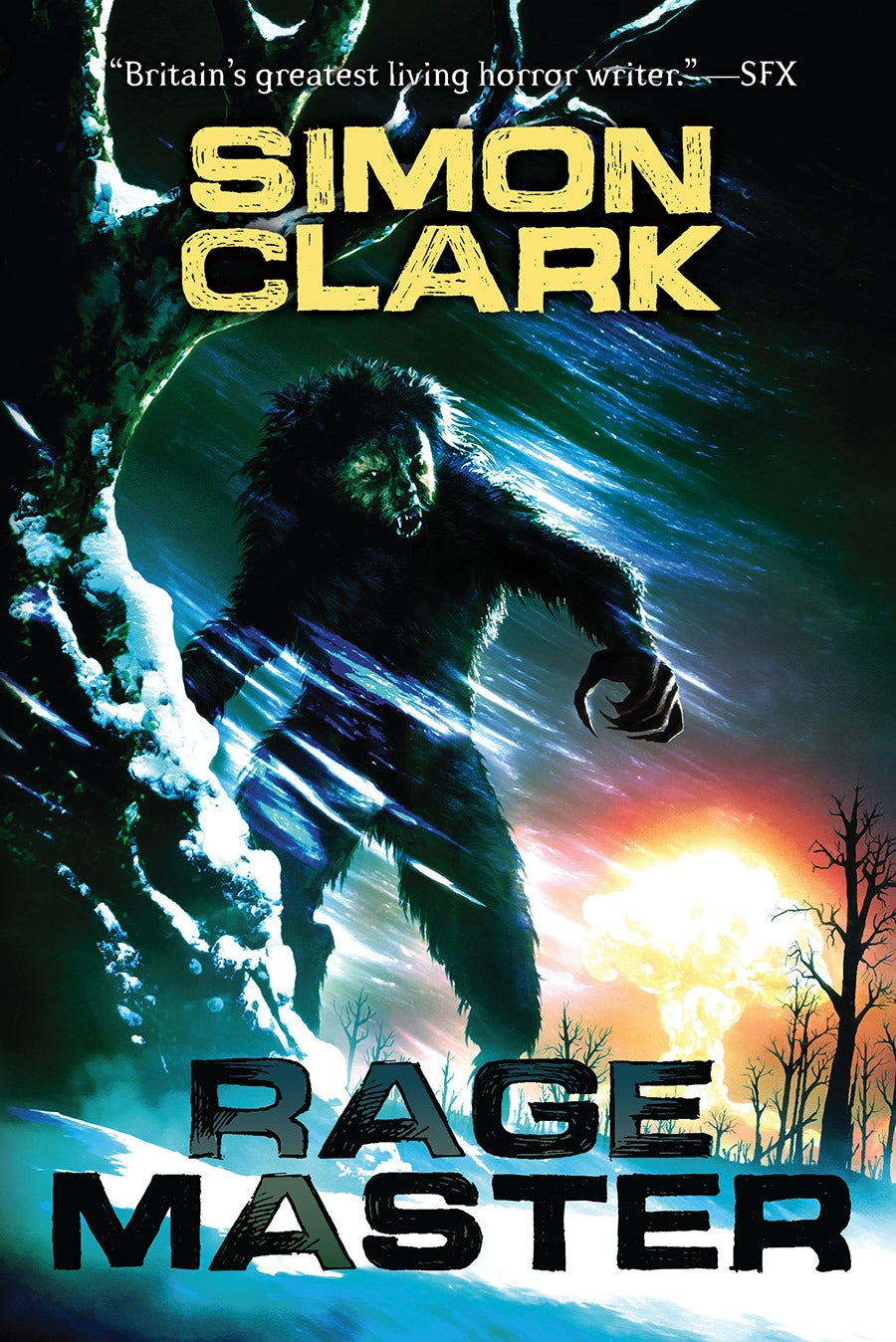 Rage Master by Simon Clark Signed Numbered Hardcover (SHORT-TERM PREORDER)