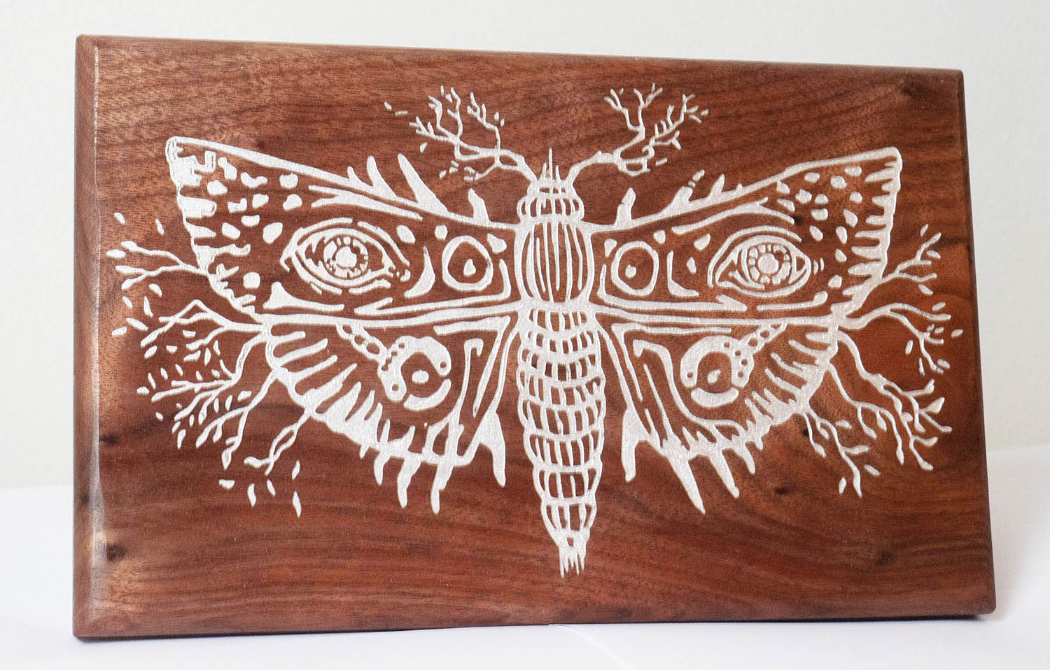 Stephen King Sleeping Beauties Inspired Moth Carving (PREORDER)