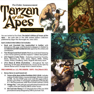 TARZAN of the APES: The Artist Edition (PREORDER)